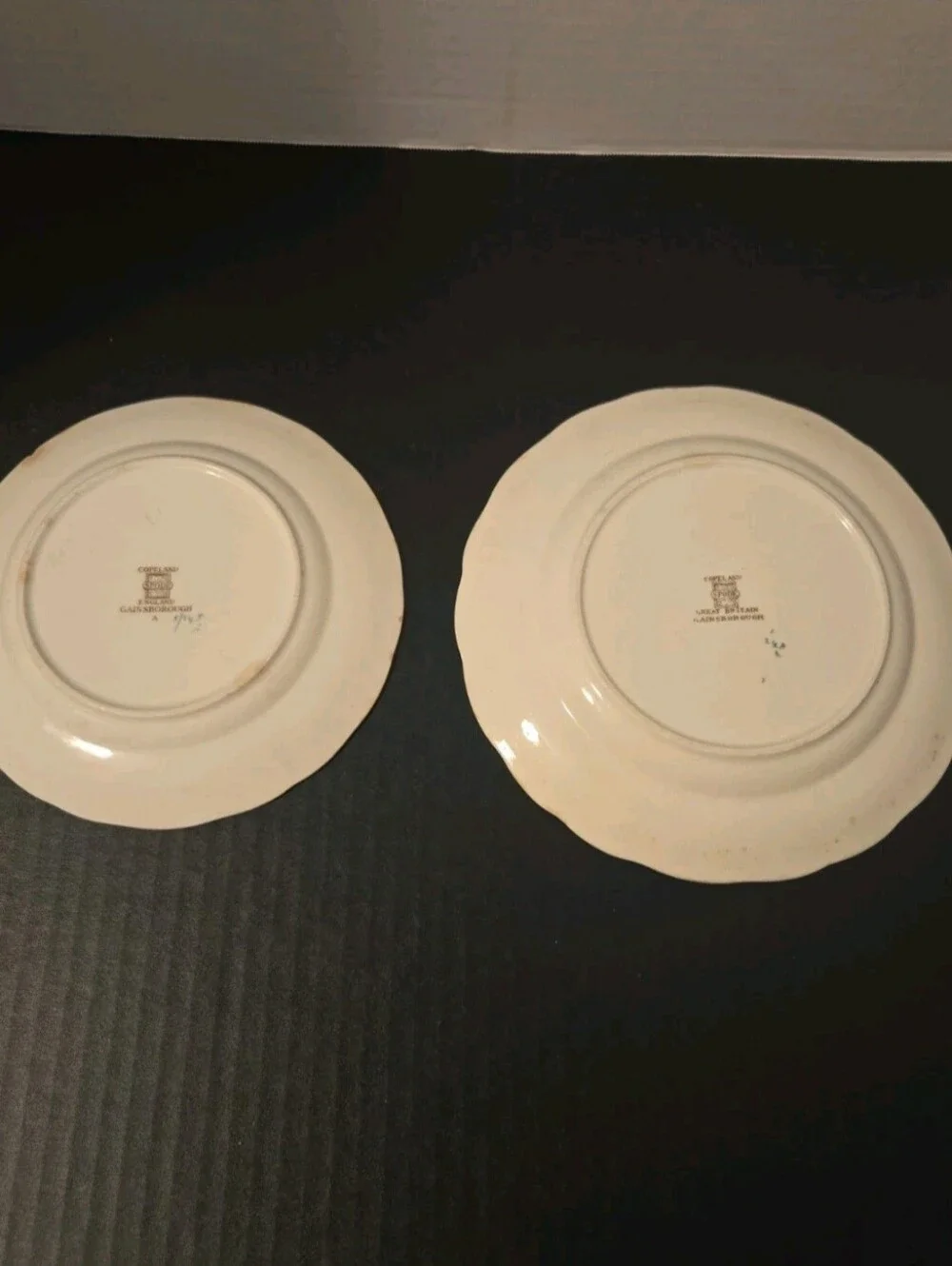 Copeland Spode Salad/Dessert Plates Lot Of 2 Floral Gainsborough England